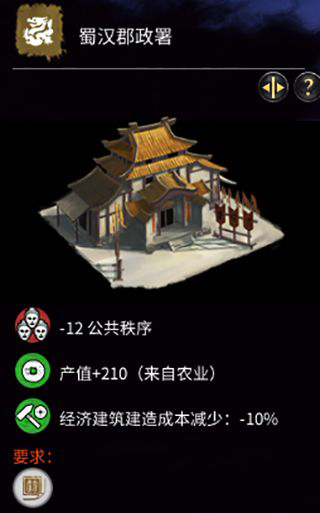 《全面戰(zhàn)爭(zhēng)：三國(guó)》劉備特殊建筑-蜀漢稅收一覽