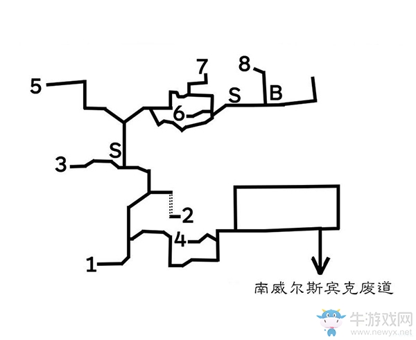 《八方旅人》威爾斯賓克區(qū)域?qū)毾涫占貓D指引