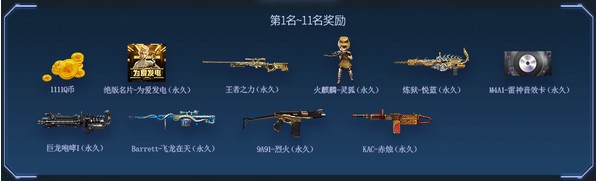 《CF》8月召喚好友領神器活動