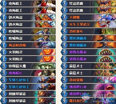 《爐石傳說》暗影崛起外服狂野傳說奇數賊卡組推薦