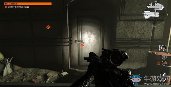 《德軍總部：新血液》第二兄弟樓-樓底任務流程