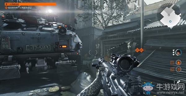 《德軍總部：新血液》第二兄弟樓-樓底任務流程