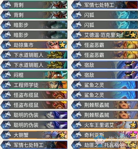 《爐石傳說》奧丹姆奇兵任務節奏賊卡組推薦