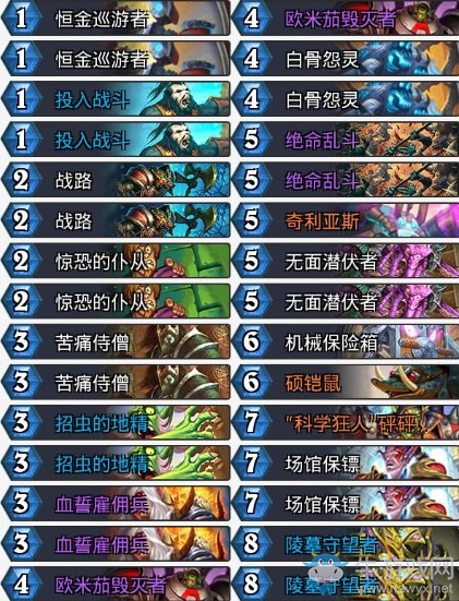 《爐石傳說(shuō)》奧丹姆奇兵RegisKillbin墻戰(zhàn)卡組推薦