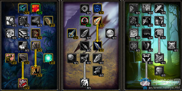 《魔獸世界懷舊服》獵人天賦樹攻略