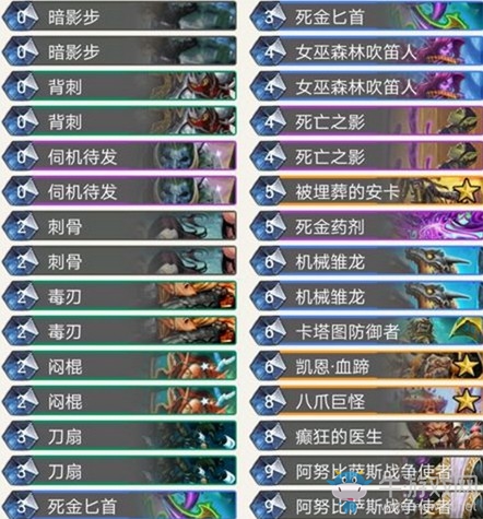 《爐石傳說》奧丹姆奇兵Dog亡語賊卡組推薦