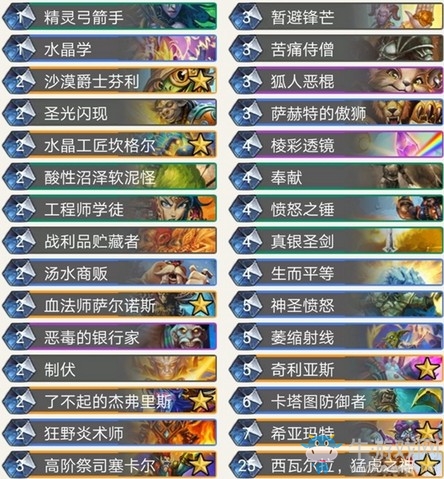 《爐石傳說》奧丹姆奇兵Dekkster宇宙元?dú)怛T卡組推薦