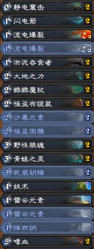 《爐石傳說》奧丹姆奇兵過載薩卡組推薦