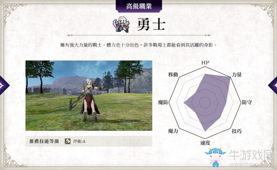 《火焰紋章：風花雪月》兵種圖鑒 各職業(yè)兵種屬性總覽