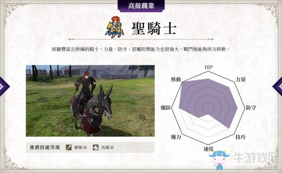 《火焰紋章：風花雪月》兵種圖鑒 各職業(yè)兵種屬性總覽