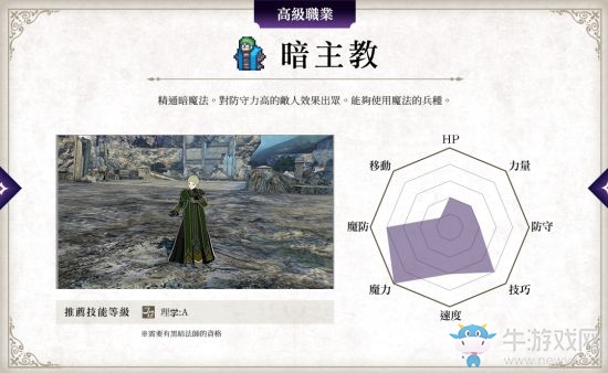 《火焰紋章：風花雪月》兵種圖鑒 各職業(yè)兵種屬性總覽