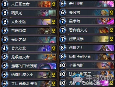 《爐石傳說》奧丹姆奇兵Alliestrasza國王龍法卡組推薦