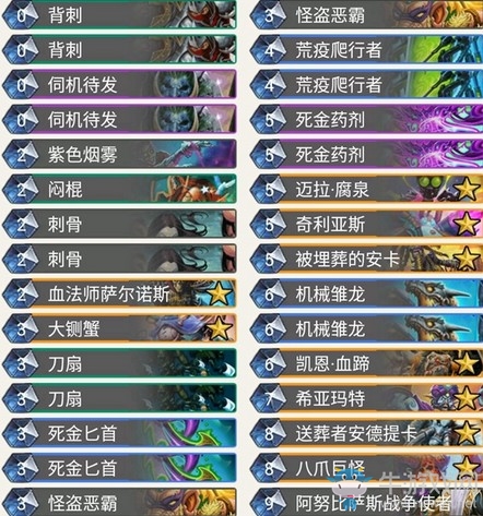 《爐石傳說》奧丹姆奇兵Ginko亡語賊卡組推薦