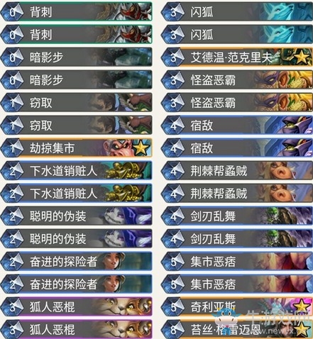 《爐石傳說》奧丹姆奇兵太子任務賊卡組推薦