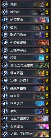 《爐石傳說》奧丹姆奇兵Rdu任務節奏賊卡組推薦