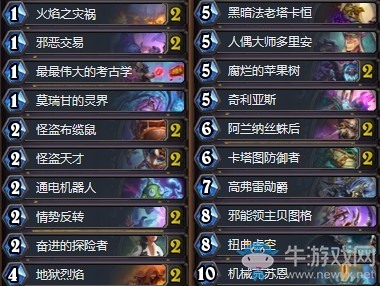 《爐石傳說》奧丹姆奇兵任務機克術卡組推薦