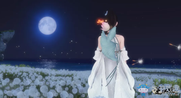 《逆水寒》背飾傘池荷圓影介紹