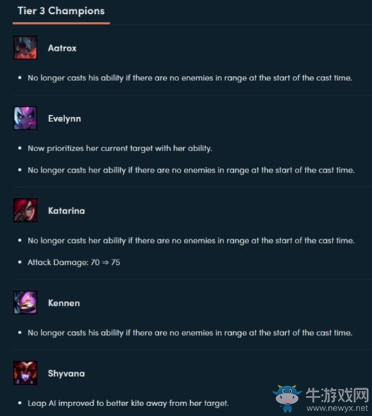 《云頂之弈》9.16版本3費棋子調整介紹