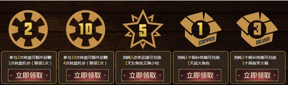 《使命召喚OL》帝國騎士全系轉盤活動