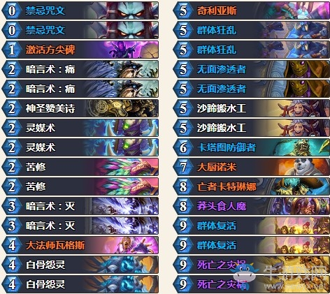 《爐石傳說》奧丹姆奇兵主播王師傅諾米墻牧卡組推薦