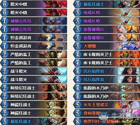 《爐石傳說》奧丹姆奇兵胖楓打臉戰卡組推薦