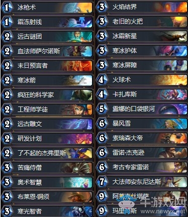 《爐石傳說》奧丹姆奇兵狂野前百宇宙冰卡組推薦