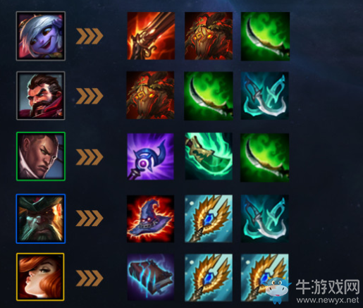 《云頂之弈》9.16版本全英雄出裝匯總介紹