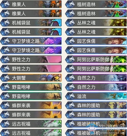 《爐石傳說》奧丹姆奇兵impact樹人德卡組推薦