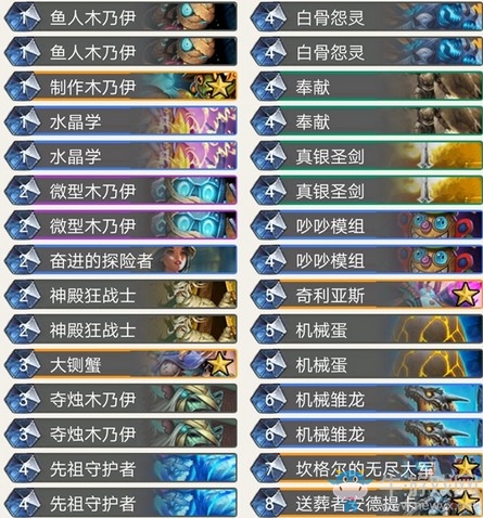 《爐石傳說》奧丹姆奇兵復生騎卡組推薦