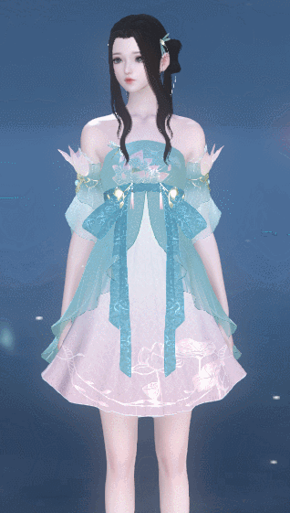 《逆水寒》露染芙蕖時裝介紹