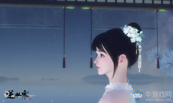 《逆水寒》繡球花系列頭飾一覽