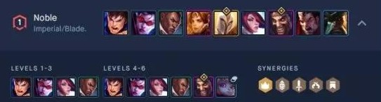 《云頂之弈》9.16T1級6貴族加大哥陣容玩法介紹