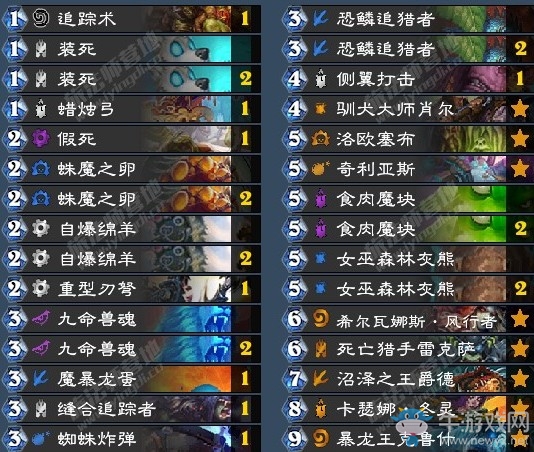 《爐石傳說》奧丹姆奇兵狂野亡語獵卡組推薦