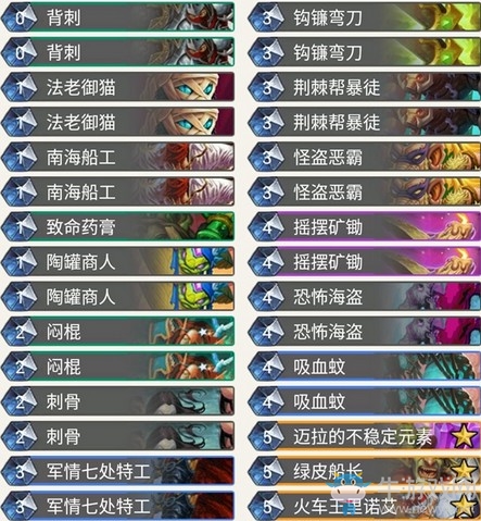 《爐石傳說(shuō)》奧丹姆奇兵UEOch節(jié)奏賊卡組推薦