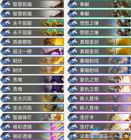 《爐石傳說》奧丹姆奇兵Zalae國王騎卡組推薦