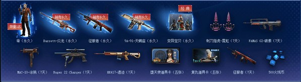 《CF》登錄領絕版活動