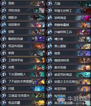 《爐石傳說》奧丹姆奇兵瓦娘美服第7宇宙賊卡組推薦