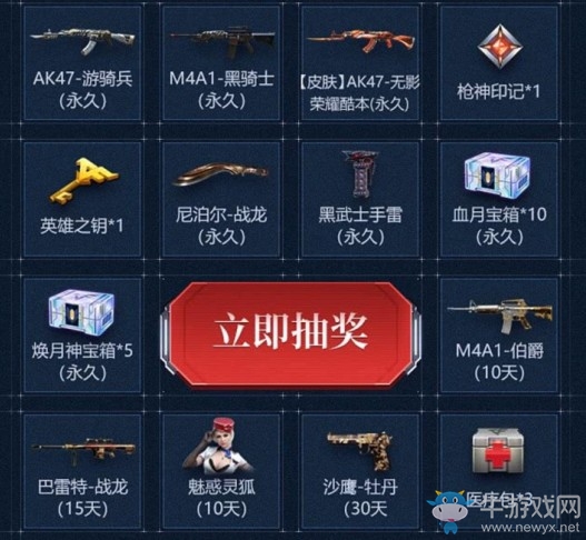 《CF》八月槍神來襲 獎勵任選到手軟