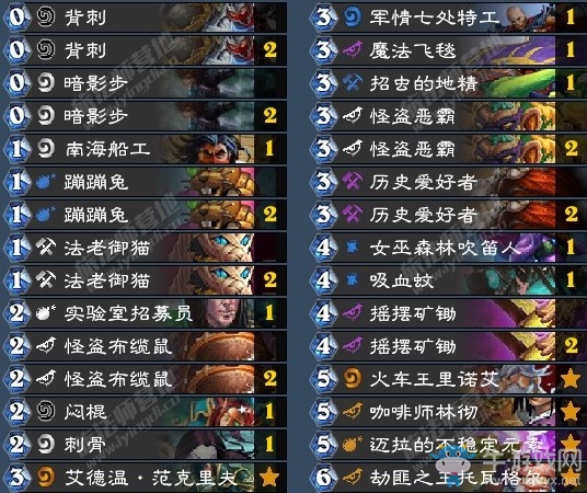 《爐石傳說(shuō)》奧丹姆奇兵兔子賊卡組推薦