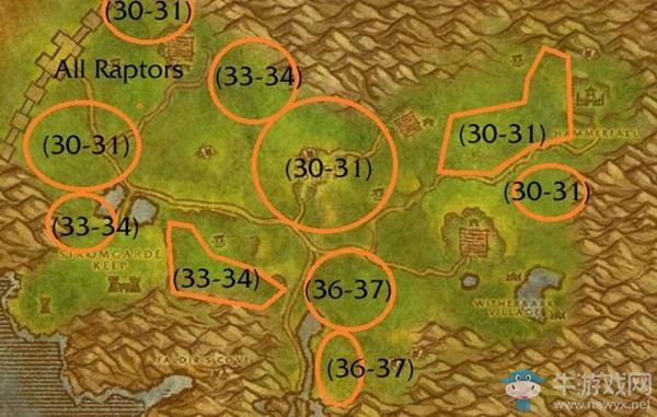 《魔獸世界懷舊服》剝皮賺錢地區匯總介紹