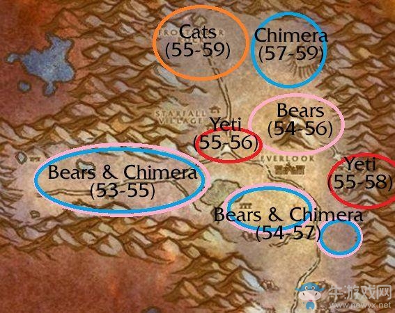 《魔獸世界懷舊服》剝皮賺錢地區匯總介紹