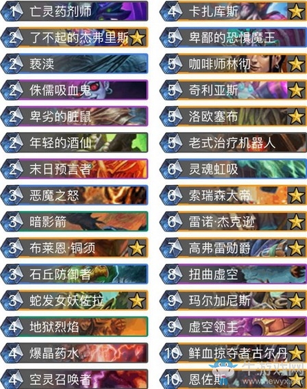 《爐石傳說》奧丹姆奇兵異靈術宇宙術卡組推薦