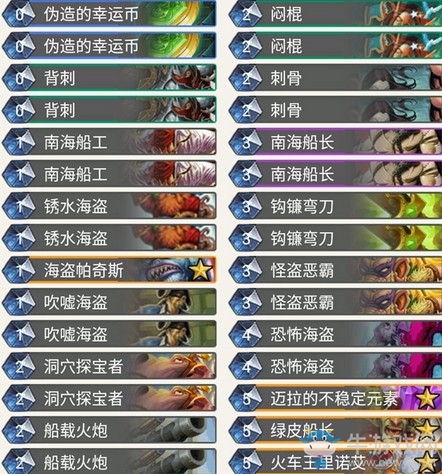 《爐石傳說》奧丹姆奇兵狂野海盜賊卡組推薦