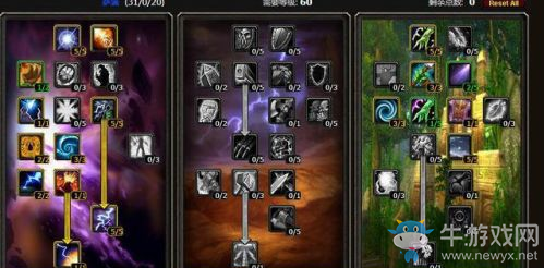 《魔獸世界懷舊服》全職業天賦加點大全