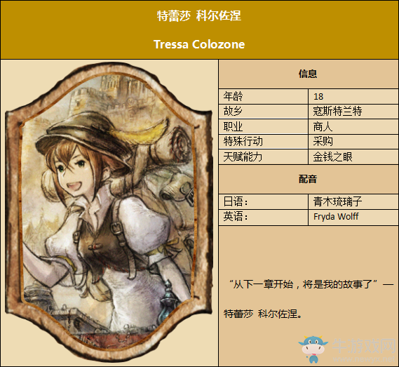 《八方旅人》商人資料一覽 劇情故事及技能信息介紹