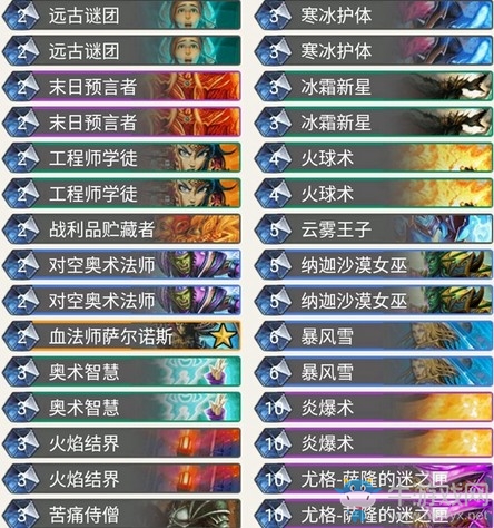 《爐石傳說(shuō)》奧丹姆奇兵黃金戰(zhàn)隊(duì)聯(lián)賽ig戰(zhàn)隊(duì)冰法卡組推薦