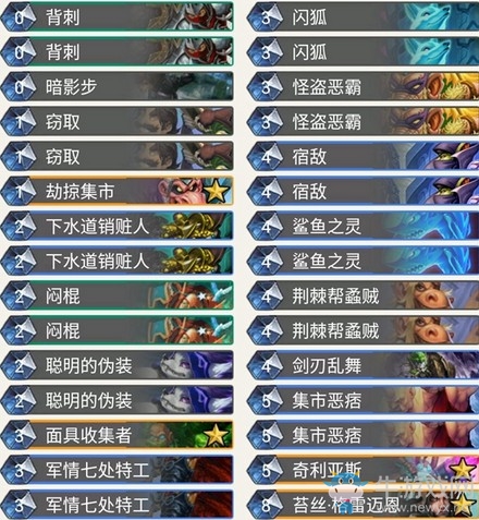 《爐石傳說》奧丹姆奇兵purple節奏任務賊卡組推薦