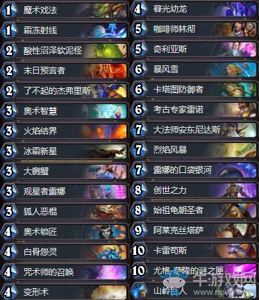 《爐石傳說》奧丹姆奇兵T3宇宙法卡組推薦