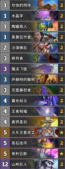 《爐石傳說(shuō)》奧丹姆奇兵T3手牌騎卡組推薦