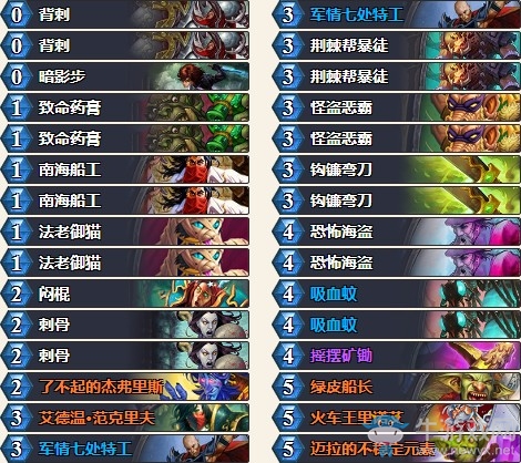 《爐石傳說》奧丹姆奇兵外服登頂節(jié)奏賊卡組推薦